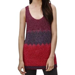 Wilfred Free Karolin Wool Blend Sleeveless Colorblock Sweater Size XS Aritzia
